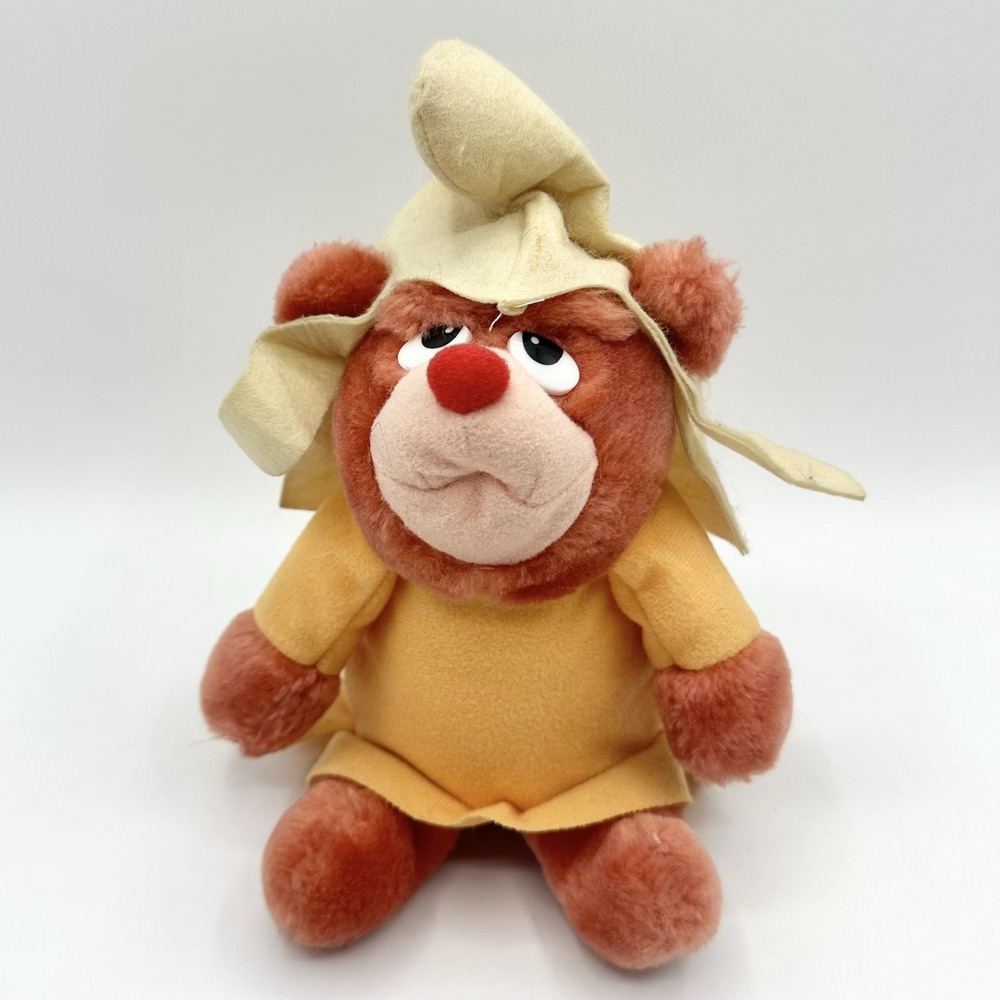 Vintage Applause Gummi Bears Gruffi Stuffed Plush Small Hard To Find